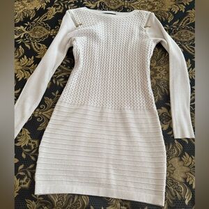 Talk of the Walk At Tropicana Casino boutique, Cream Knit Sweater/ Dress NWOT